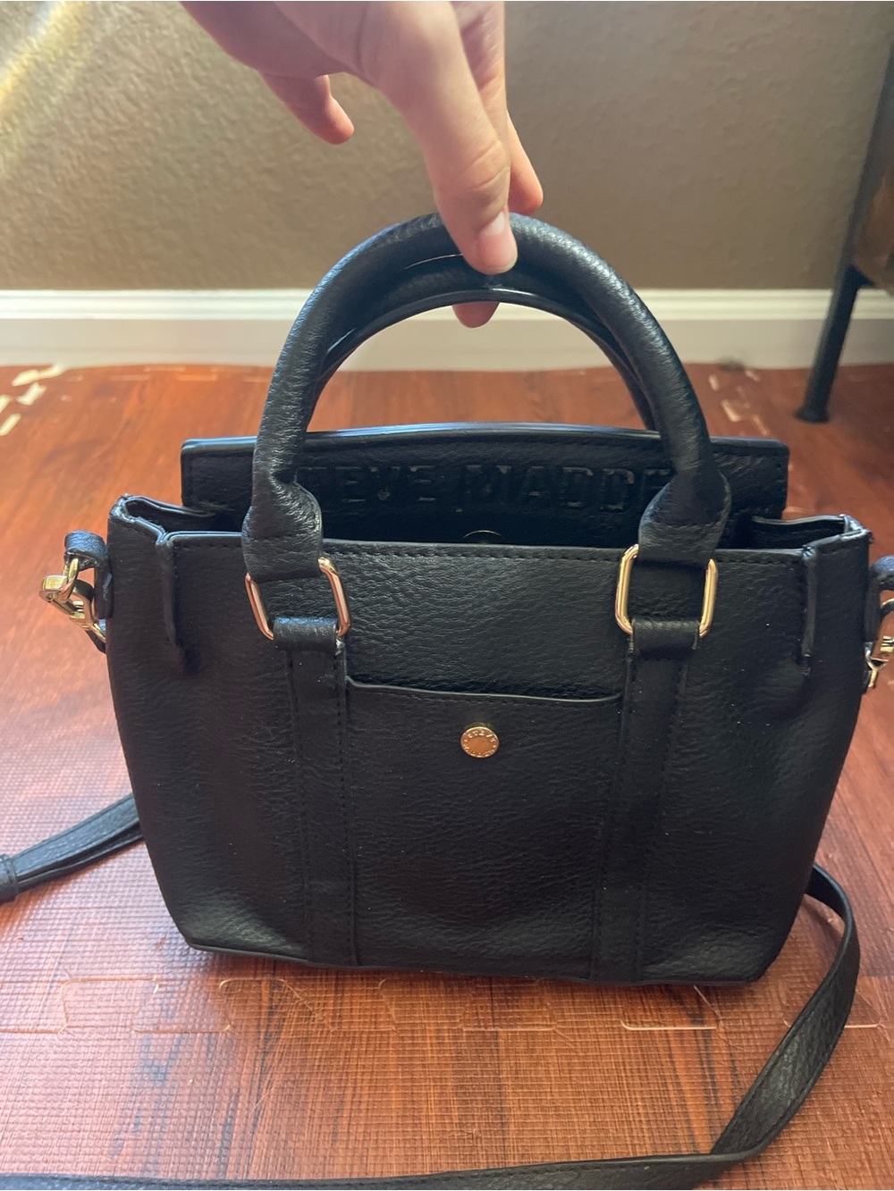 Black Steve Madden purse